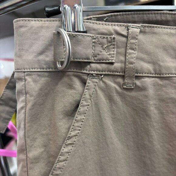 Adora Los Angeles Low-Rise Straight Cargo Pants- Khaki Tannish Olive- Size Small - Picture 3 of 15